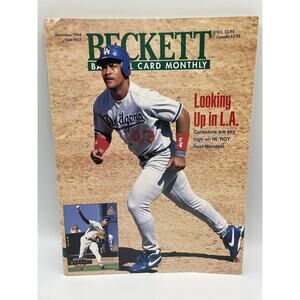 Raul Mondesi VanLandingham December 1994 Beckett Baseball Monthly Magazine #117